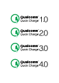 quick charge3.0 QC3.0认证 快充技术 QC3.0 QC3.0快充技术 快速充电 标志 logo QC3.0标志