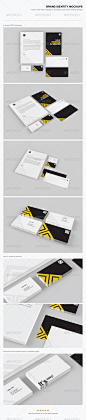 Brand Identity Mockups场景模型素材作品设计展示贴图模板源文件-淘宝网