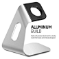 Amazon.com: Apple Watch Stand, Spigen® [Charging Dock] Apple Watch Charging Stand **NEW** [Apple Watch Stand] [S330] Aluminum build cradle holds Apple Watch - [Charging Cable & Watch Case & Watch NOT INCLUDED] Comfortable viewing angle easy use qu