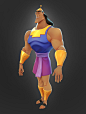 Kronk in 3D -  Fanart / the emperor's new groove