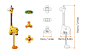 TUMAMA Baby Bath Toy Set