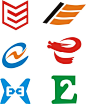 E字母LOGO设计素材