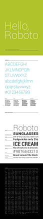 Google?Android4.0?ICS风格字体?ROBOTO?-正规-字体