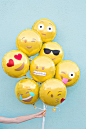 DIY Emoji Balloons: 