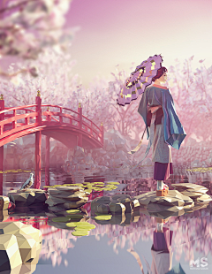 _izumi_采集到Lowpoly