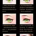 日韩风二次元Q萌眼睛绘画步骤图教程 - CG大师游戏美术资源制作交流平台!