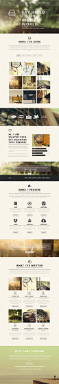 PECK - Creative One Page WordPress Theme Tendances Iscomigoo Webdesign http://iscomigoo-webdesign.blogspot.fr #iscomigoo #webdesign #tendances