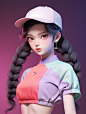 qiuling6689_Realistic_3d_cartoon_style_rendering_chinese_gril___74c1abd9-e402-43d8-8c13-580644c66132