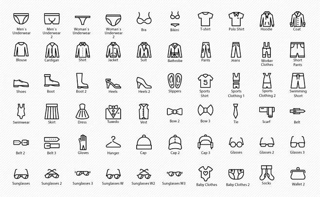 Vector icons Pack Fo...
