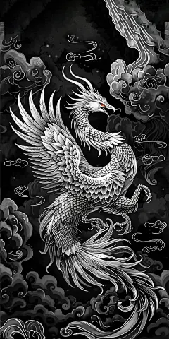 四大神兽暗朱雀