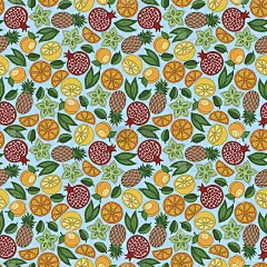 奇异的水果。背景