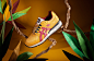 Sneakers Magazine - Set design : For superstar photographer Joseph Ford (represented by Cosmopola in Germany, Austria and Switzerland) I built 5 simplified jungle and desert sets out of paper for a photo seriest for Germany "Sneakers" magazine (