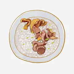 瘦肉粥手绘画片高清素材 彩画 页面网页 平面电商 创意素材 png素材