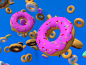 Some freshly modeled donuts right out of the render oven for a small project we just did. Any project is a good reason to use 3D