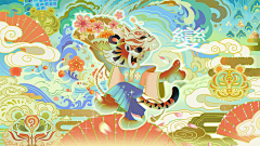 阿亦Daymoney采集到插画-版式风格灵感