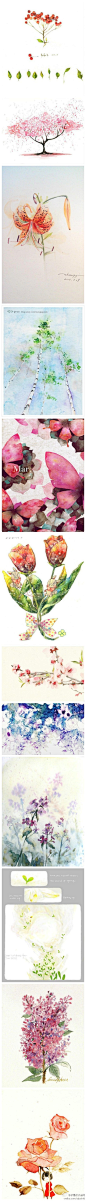 #求是爱插画#花开，绽放！