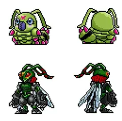 数码宝贝 像素风系列（七） - 小红书