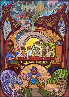 【图片】【插画】来自breathing2004的奇幻插画【黑暗美学吧】_百度贴吧