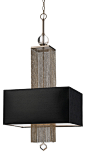 Gatsby Hollywood Regency Modern Beaded Rectangular Chandelier, Black - modern - chandeliers - Kathy Kuo Home