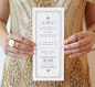 Ellington Art Deco Wedding Invitations, perfect for a Great Gatsby themed wedding.