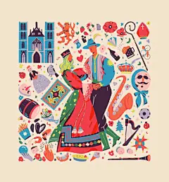 【新鲜分享第109期】Muhammed Sajid商业插画-古田路9号-品牌创意/版权保护平台