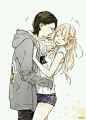 【璟瞳cp】坛九大大#黑发金发系列#，百合大法！！！！_看图_cp吧_百度贴吧