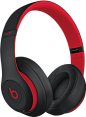 Studio 3 Headphones in Defiant Black-Red