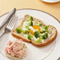 早餐——面包煎蛋配番茄鲜虾沙拉_来自yurili的图片分享-堆糖网