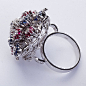 CARTIER Paris En-tremblant Diamond, Ruby & Sapphire Suite image 4