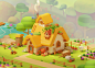 A Village House by Tahorin Binta Jaman on Dribbble