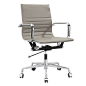 M348 Grey Vegan Leather Office Chair (Color)