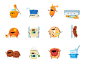 Breakfast Emoji – Part II#表情##表情包##贴纸##萌##早餐#
