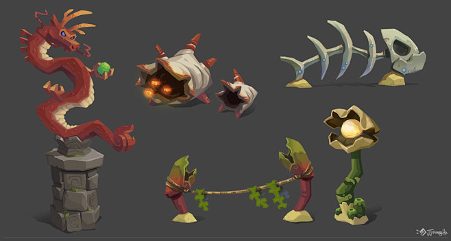 2D Prop concept, JJu...