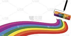 彩虹辊漆