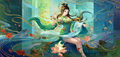 黄--小黑采集到插画大杂烩