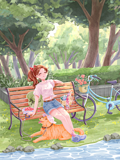 花小物采集到花小物的原创画板