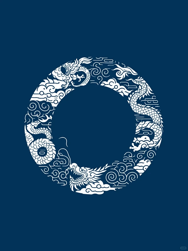 中国传统吉祥纹样图案-龙纹 - 小红书