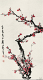 [转载]【国画】董寿平作品精选集——梅花（2）