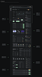 blockchain ui ux Platform dashboard Webdesign Website crypto defi landing page user interface