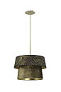 Pendant lamp / contemporary / glass / white - DISCA - HIND RABII