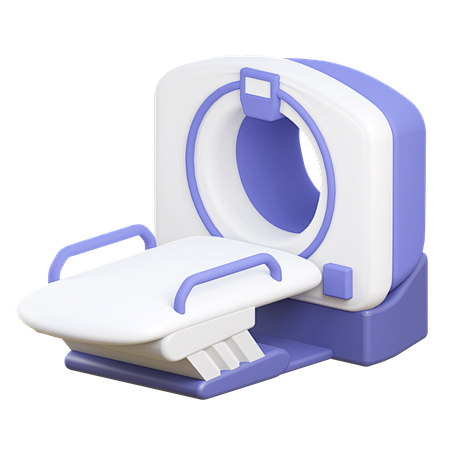 CT 扫描 3D 插图