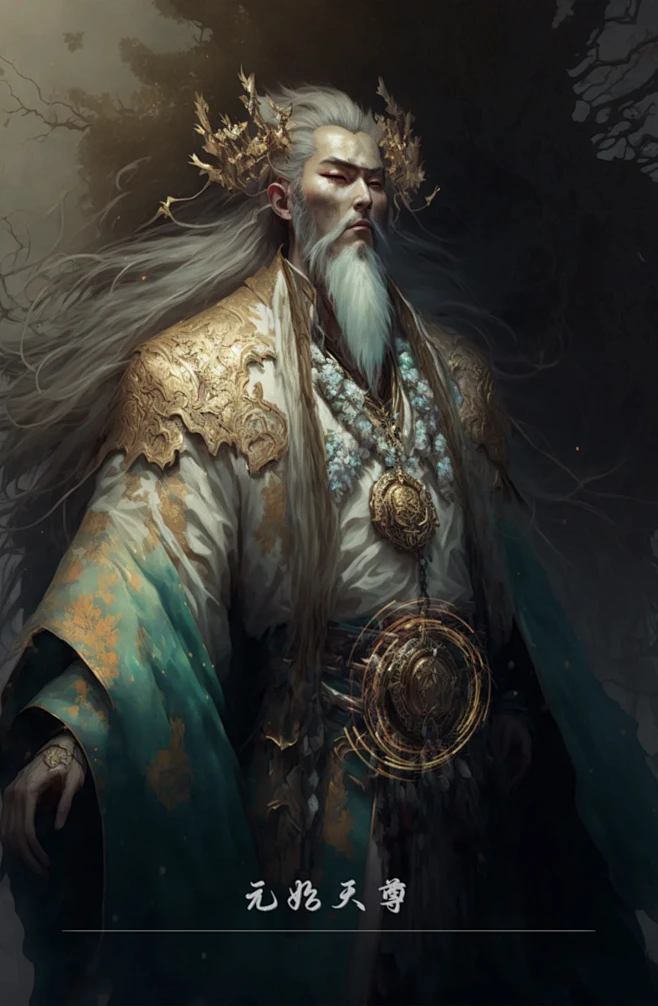 【元始天尊】 阐教教主，姜子牙的师父，与太上老君、通天教主同出于鸿钧道人门下，混元大罗金仙之一，居昆仑山玉虚宫，坐下弟子有南极仙翁、云中子 ...