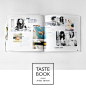 TASTEBOOK : A X-mas edition of a cookbook. Project was made during work for Artflash Interactive.