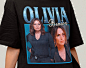 Olivia Benson Retro Classic Tee - Olivia Benson Bootleg Shirt - Mariska Hargitay T-shirt - Olivia Margaret Benson Tribute