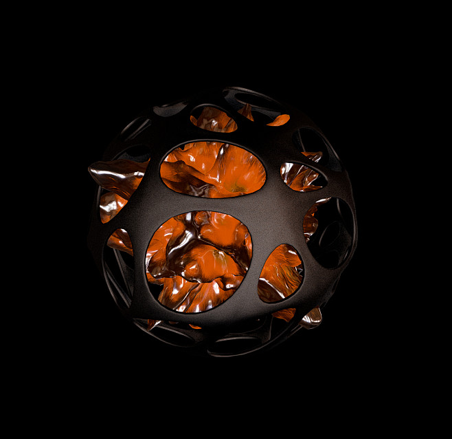 C4D-熔球2