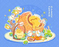 月亮做的流心月饼 - 小红书