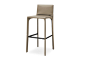 Walter Knoll: Saddle Chair bar stool with backrest