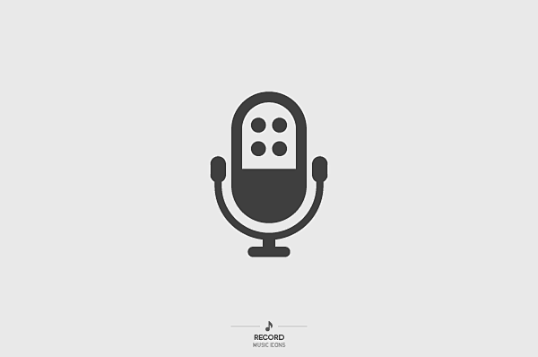 音乐图标Behance