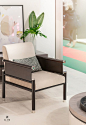 ALTTO | Contemporary Living room decor inspiration | Maison & Objet January 2018 | Freesia, Armchair | Zinnia, Coffee Table