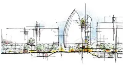 大师的思想——伦佐·皮亚诺(Renzo Piano)草图欣赏 | 灵感日报